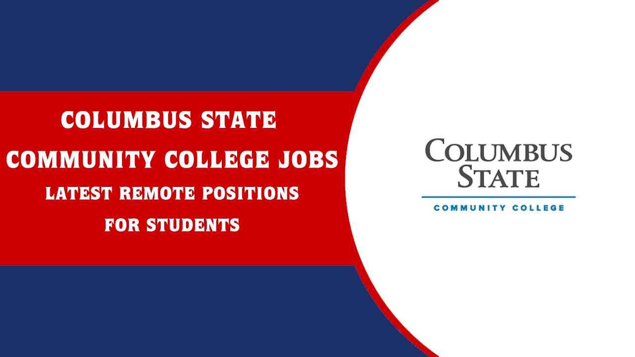 Columbus State Community College Jobs