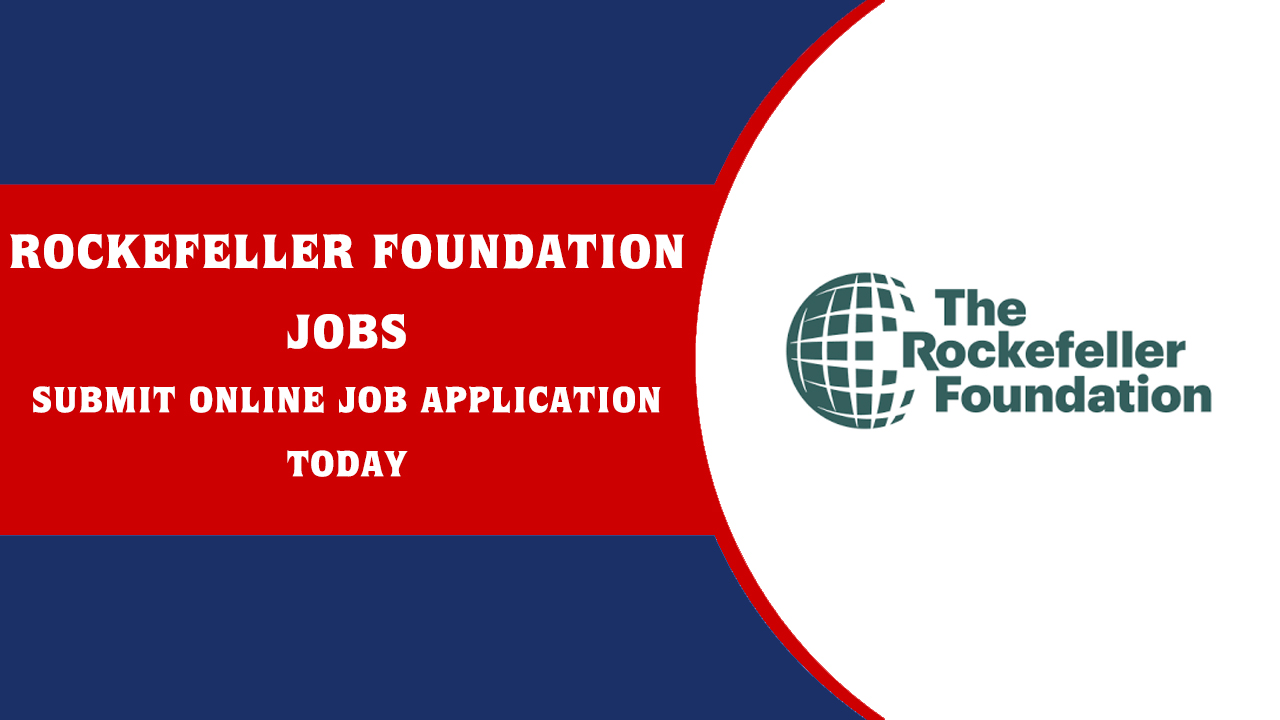 Rockefeller Foundation Jobs